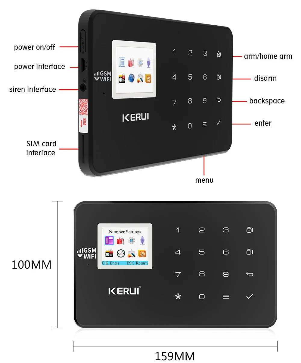 Kits de sistema de alarme