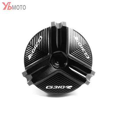 For BMW S1000R S1000RR S1000XR HP4 Race G450X G310R G310GS Motorcycle Accessories Engine Oil Drain Plug Sump Nut Cup Plug Cover - Цвет: G310R-Black