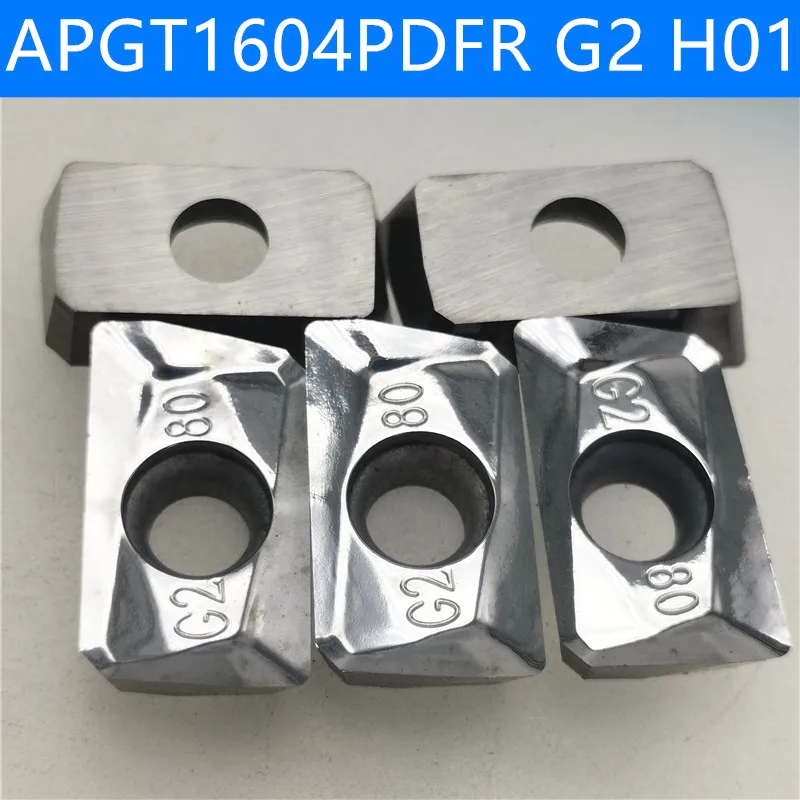 100PCS APGT1604 PDFR G2 H01 APGT1604PDFR Aluminum Cutter Blade Milling Insert Cutting Tool Turning Tool CNC Tools