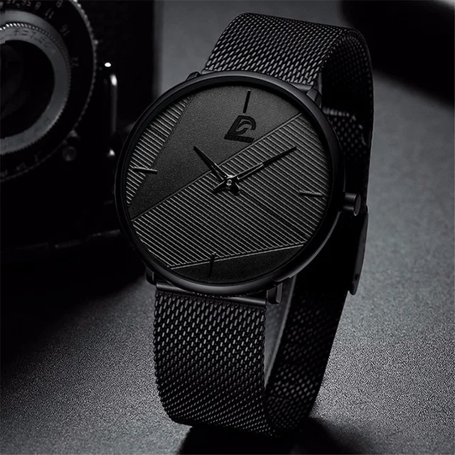 reloj hombre Watches Mens 2022 Minimalist Men's Fashion Ultra-thin Watch Simple Men Business Quartz Wristwatch relogio masculino 1