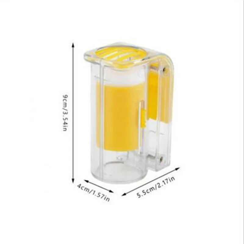 1 шт. пчела королева маркировка Catcher чашка для клетки бутылки плунжера плюшевые пчеловодства оборудования