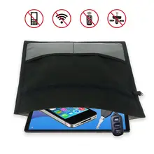 

Signal Shielding Bag Anti-hacking Anti-interference Oxford Cloth RFID Signal Blocking Wallet Case for Mobile Phone