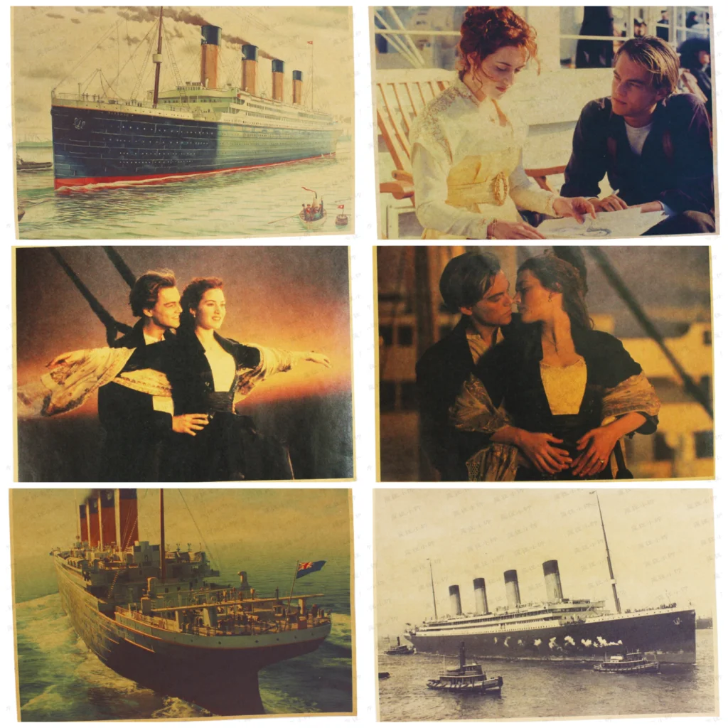 Фильм Titanic классический ретро-постер домашний декор