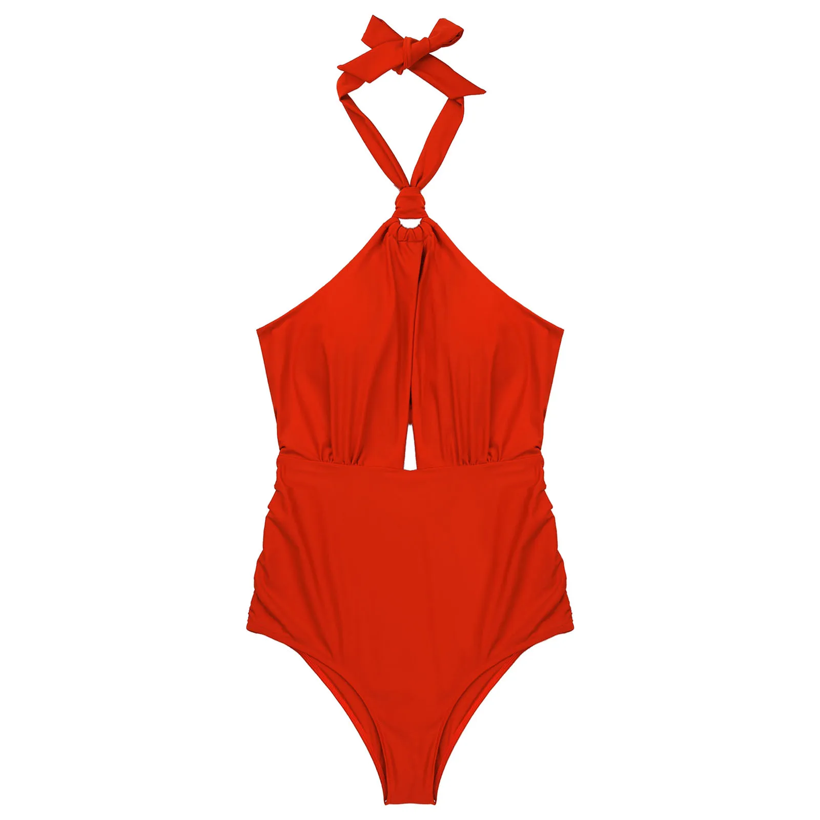 Maternity Swimsuits One Piece Halter Open Back Pregnancy Monokini Swimwear Pregnant Woman Bikini Bathing Suit Tankinis Beachwear