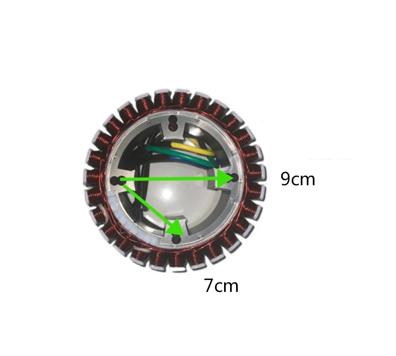 acessórios do gerador da gasolina do extensor da escala 48v60v72v