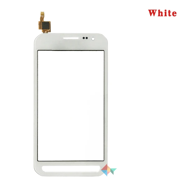50 шт./лот высокое качество 4," для samsung Galaxy Xcover 3 G388F G388 сенсорный экран дигитайзер Переднее стекло объектив сенсорная панель - Цвет: Белый