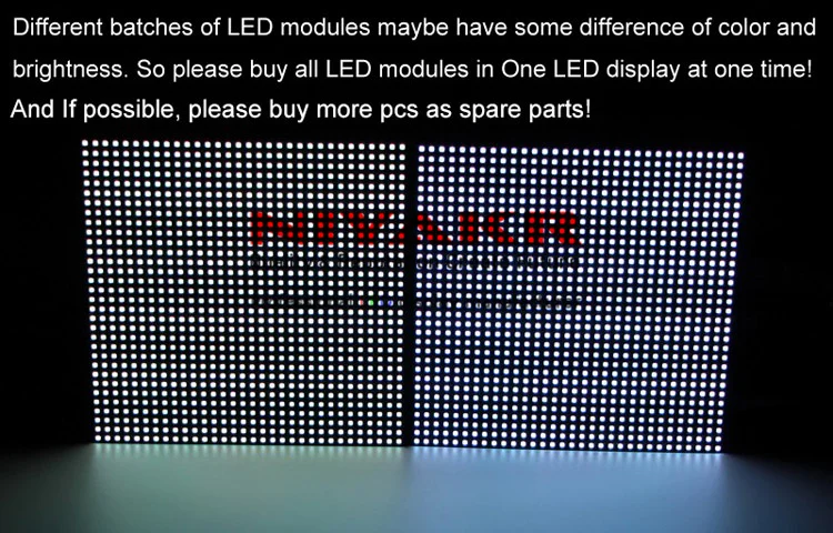 módulo de vídeo de matriz de led