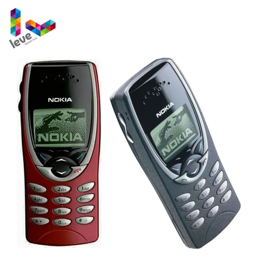 Мобильный телефон Nokia 8210 GSM 900/1800 с поддержкой нескольких языков бывший в