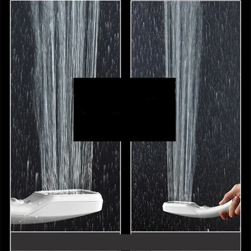 ABS Water Saving Shower Head With Water Stop Switch Shower High Pressurized SPA / Rain Shower Head Handheld Bathroom Accessories