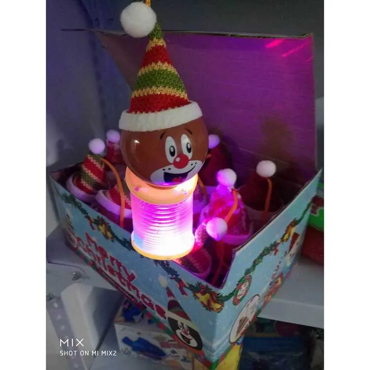 

Children Children's Day Toy Christmas Rainbow Ring Lantern Transparent Color Infrared Circle Product CHILDREN'S Toy Hot Sales