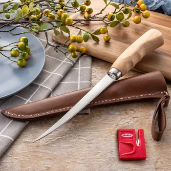 

Kitchen knife Meat Steel Bar Fish 28cm Chef butcher fillet Knives Restaurant Multifunction Home Stainless Portable Tool