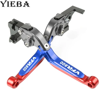 

Brake Clutch Levers Motorcycle Adjustable Folding Foldable Extendable For HONDA VFR800 2002-2017 VFR 800 2003 2004 2005 2006