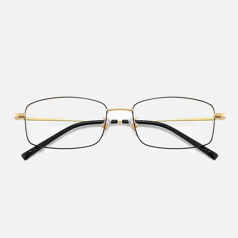 

Titanium Square Glasses Frame Men Vintage Full Rim Eye Glasses Optical Myopia Prescription Eyeglasses Frames Clear Eyewear Gafas