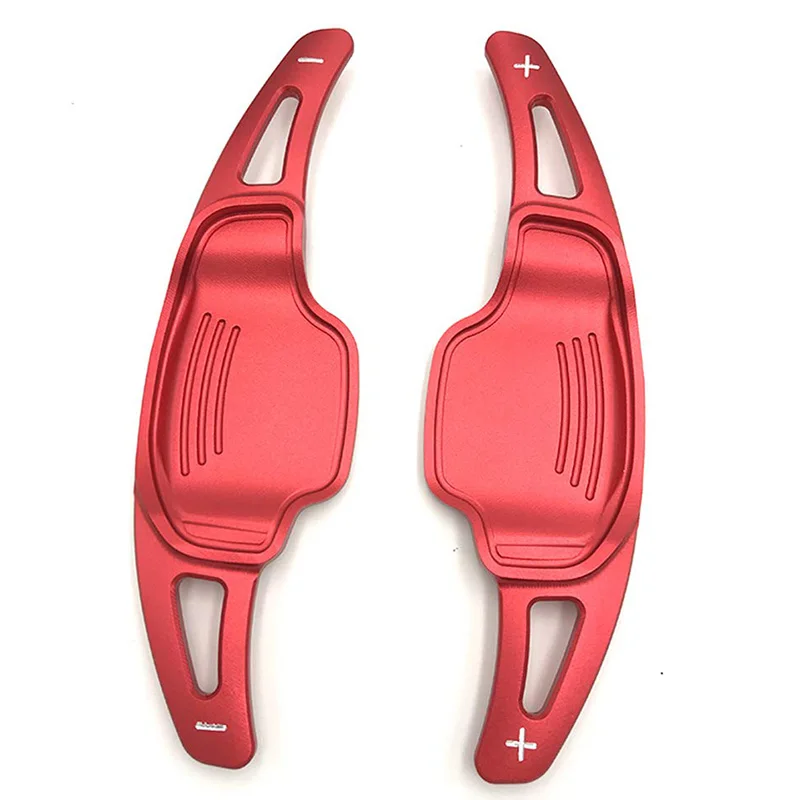 

2Pcs Car Steering Wheel Shift Paddle Shifter Extension for Chevrolet for Camaro 2012-2015 Aluminum Alloy Sticker Decoration