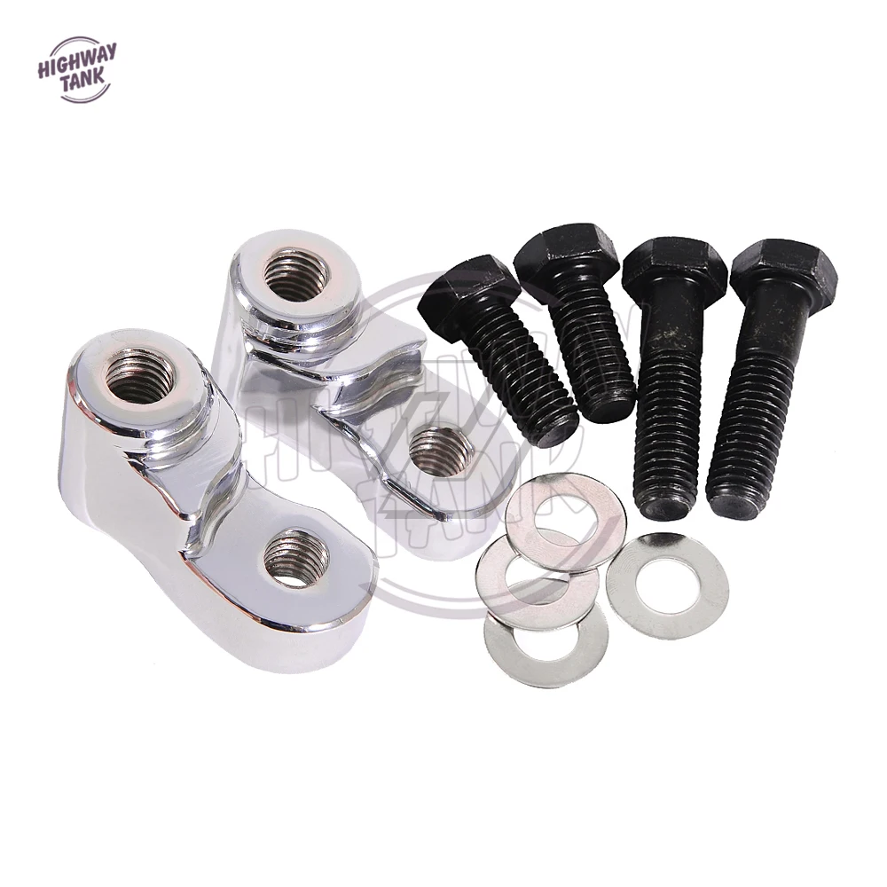Chrome 1 "Kit Abbassamento Posteriore Moto Moto Sportster Abbassa La Custodia Per Harley Sportster Xl883 Xl1200 883 1200 Xl 2005-2015