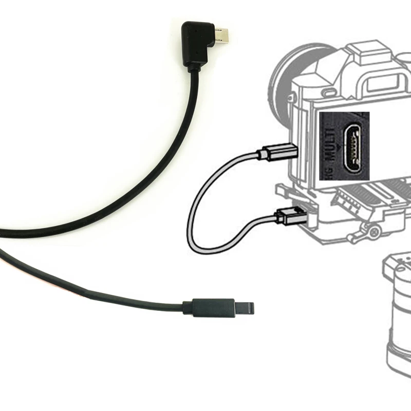 Mcc-multi Cabo de Controle da Multi-câmera de Ronin-s para Estabilizador de Dji Ronin s & Sony a9 a7 A7r A7s ii Iii iv A6600 A6500 A6300