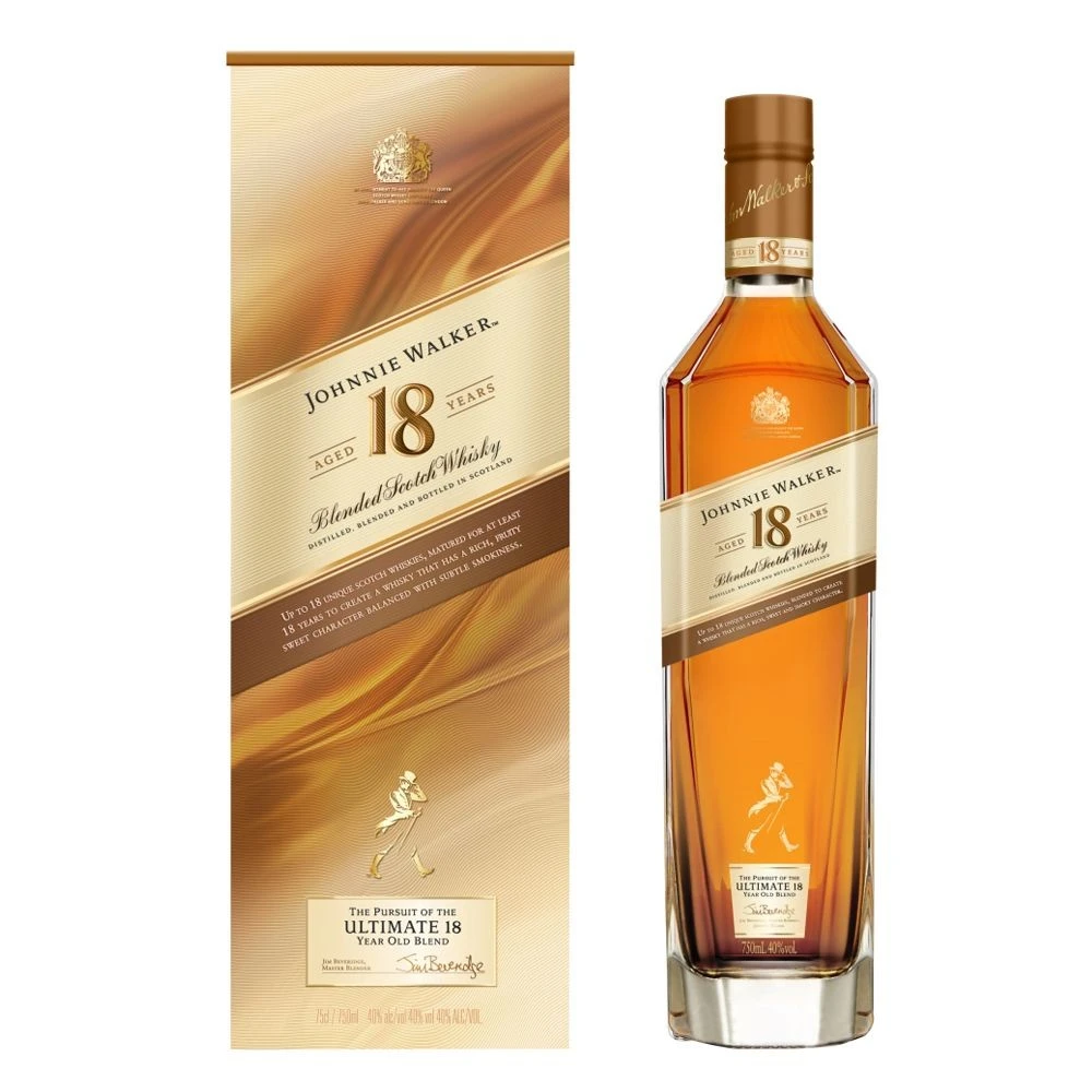 Wiski JOHNNIE WALKER 18 I ULTIMATE 0,70 L. + Kasus|Whiskey ...