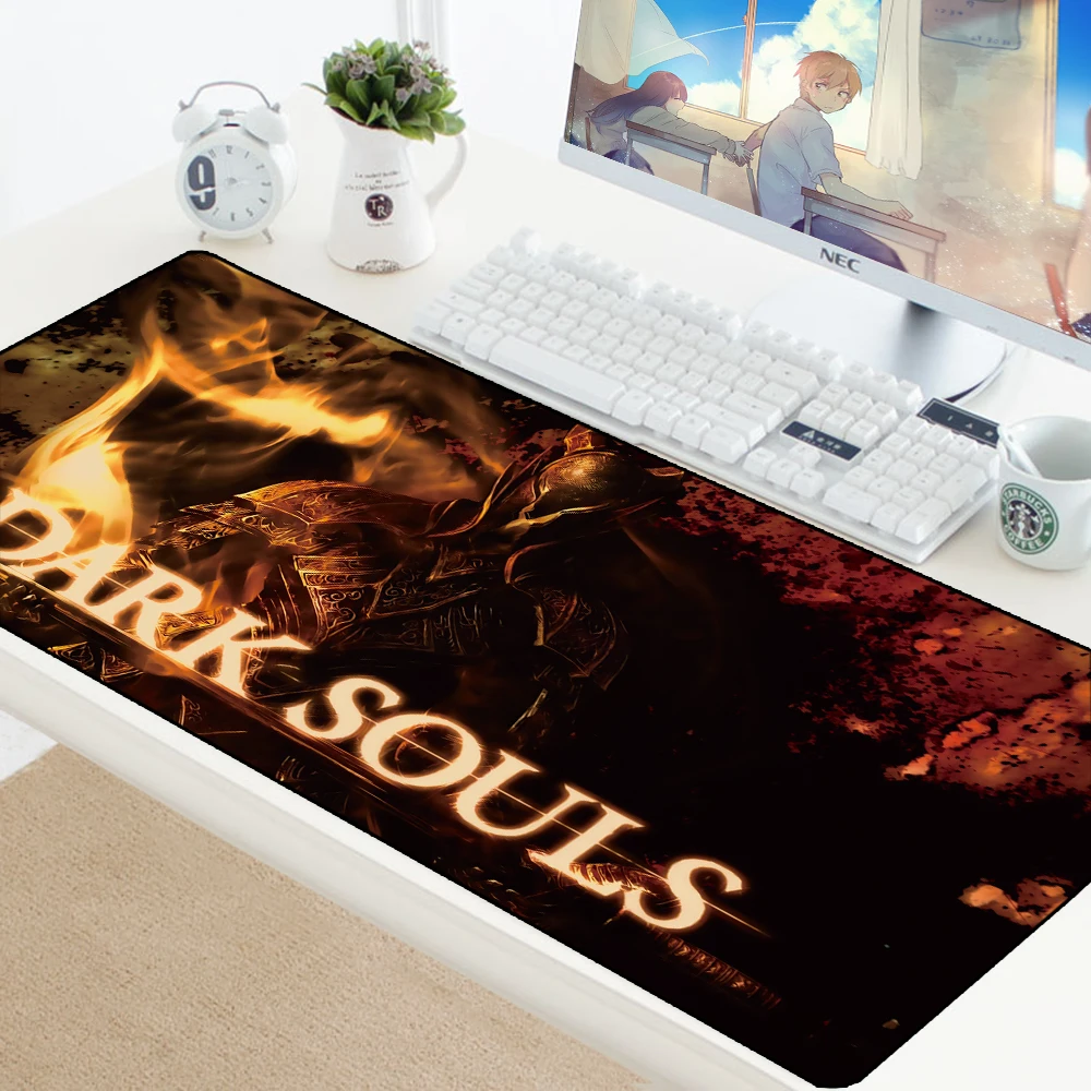 Dark Souls коврик для мыши, компьютерный игровой коврик для мыши, PC Gamer для клавиатуры, коврик для мыши, большой xl коврик для мыши для ноутбука 70x30 см