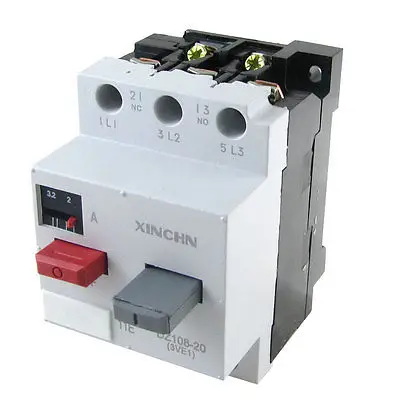 

2-3.2A 20A 1NO 1NC Motor Protection Circuit Breaker 3VE1