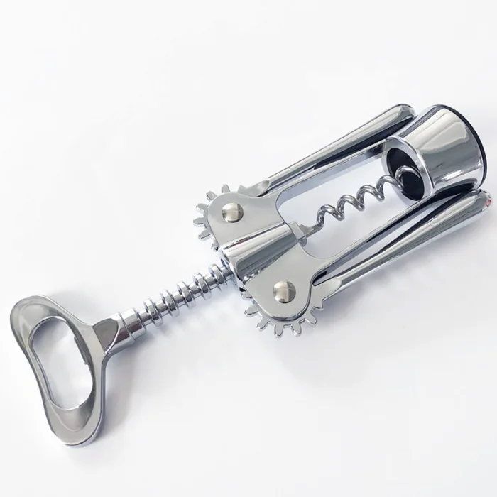 High Quality Multifunction Corkscrew Wine Bottle Opener Stainless Steel Restaurant Kitchen Party Tool VE