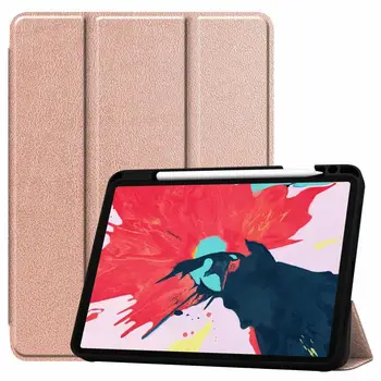 

Case For iPad Pro 11\" 2020 Smart Sleep/Wake Tablet Cover for iPad 11 2020 Funda Magnetic Folding Stand Shell Protector Case+pen