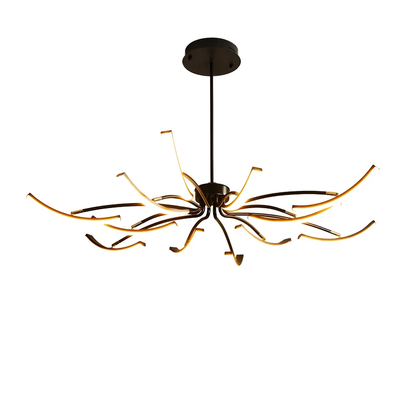 

Living Room Lamp Nordic Style Modern Minimalist Restaurant Lamp Atmosphere Creative Design Sense Bedroom Study Hanging Lamp
