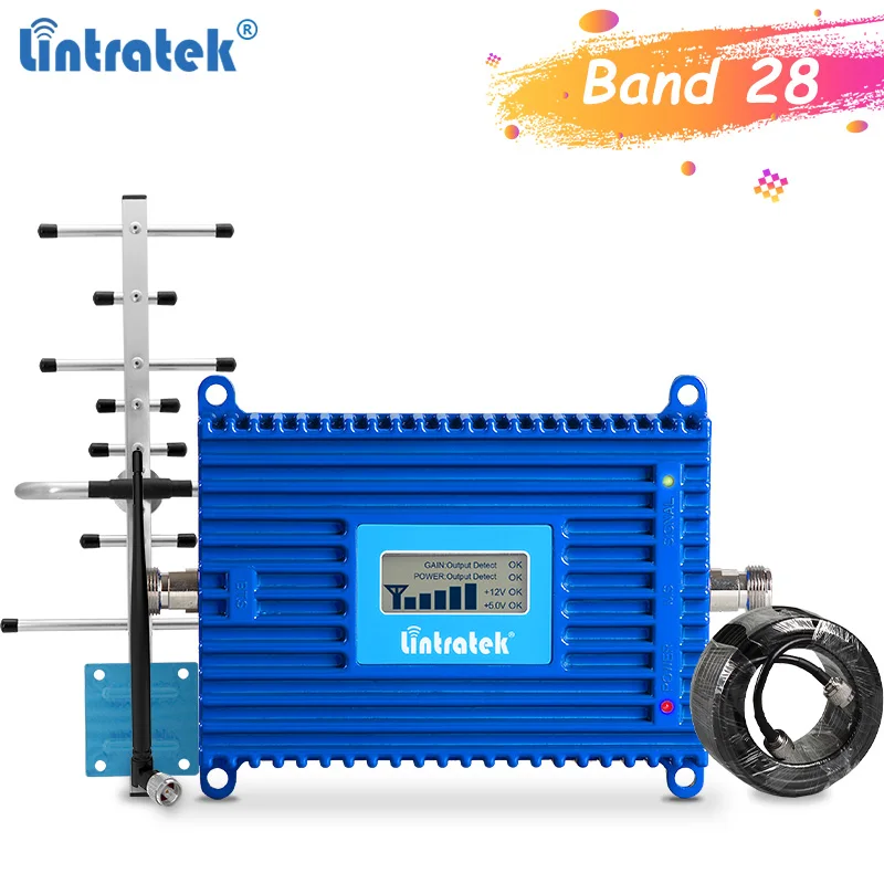 Lintratek 4G Signal Booster 700MHz Band 28