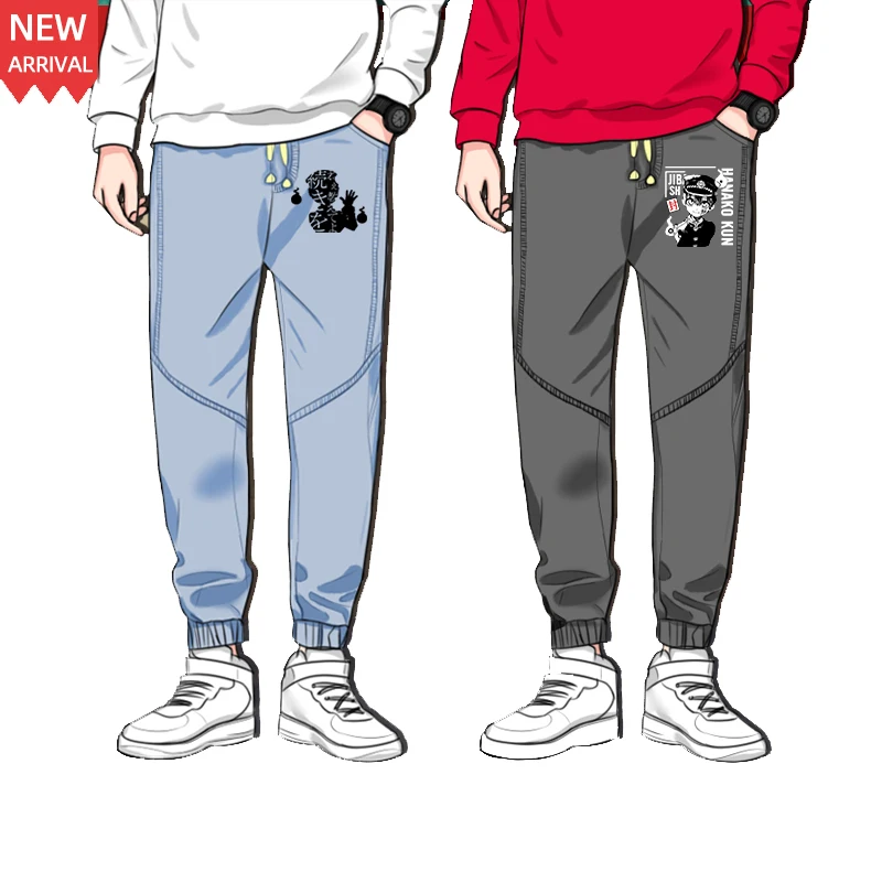 Japanese Pants Anime Print – Streetwear