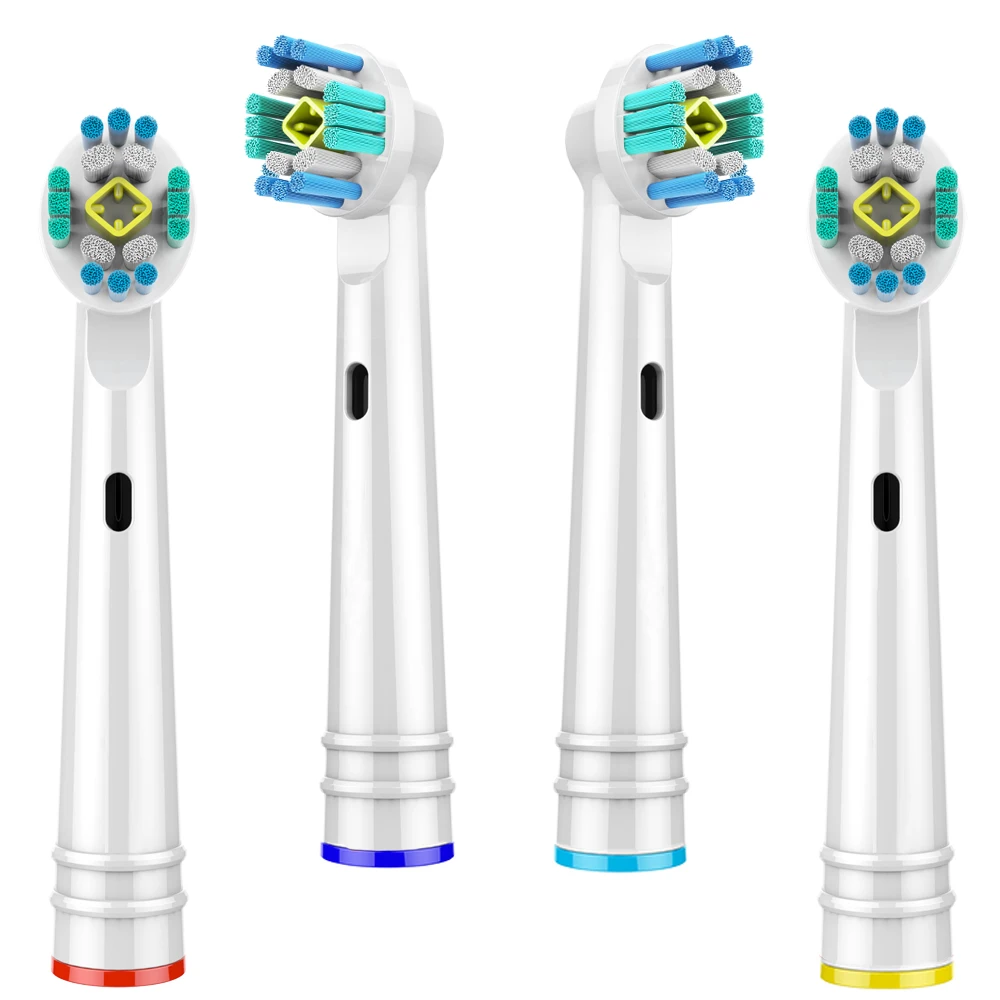 Сменные насадки для электрической зубной щетки Oral-B Advance Power/Pro Health 4 шт | Бытовая
