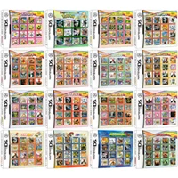 DS видеоигры картридж Консоли Карты Compilation все в 1 для nintendo DS 3DS 2DS