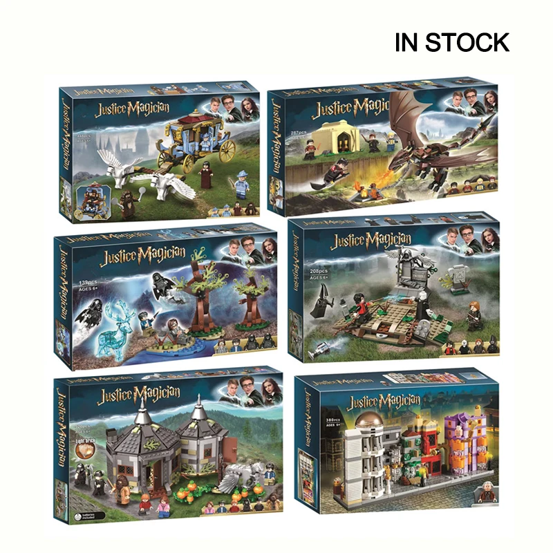 

Harri Movie Magic School Voldemort Clock Tower Building Block Toys Compatible legoinglys 75945 75946 75957 75958 75965 Gifts