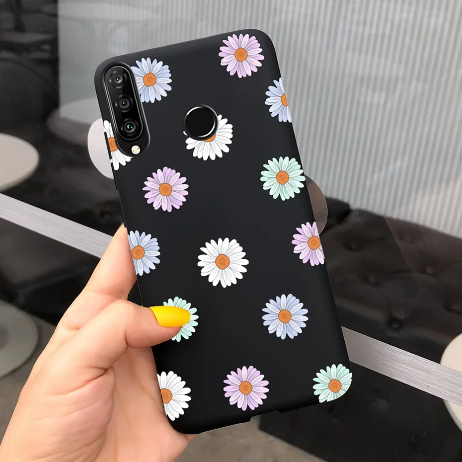 best iphone wallet case Flower Phone Cases For Huawei P30 Lite Pro Case Cover On Fundas Huawei P30 P30lite P 30 lite pro P30pro Cute Soft Silicone Cases belt pouch for mobile phone