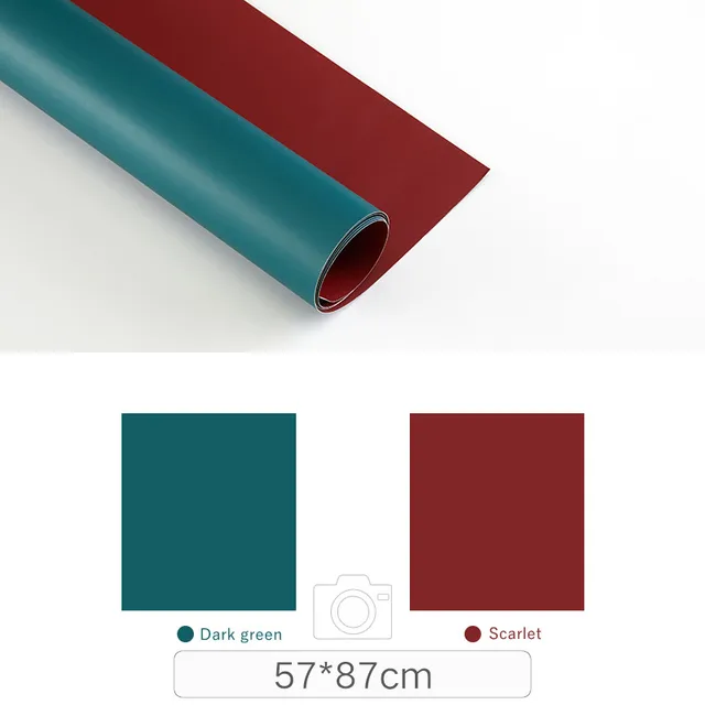Photography Backdrops Photo Wallpaper 57*87cm 2sides Solid Color Background Paper Props For Photo Studio Shoot Product Cosmetics Background 05