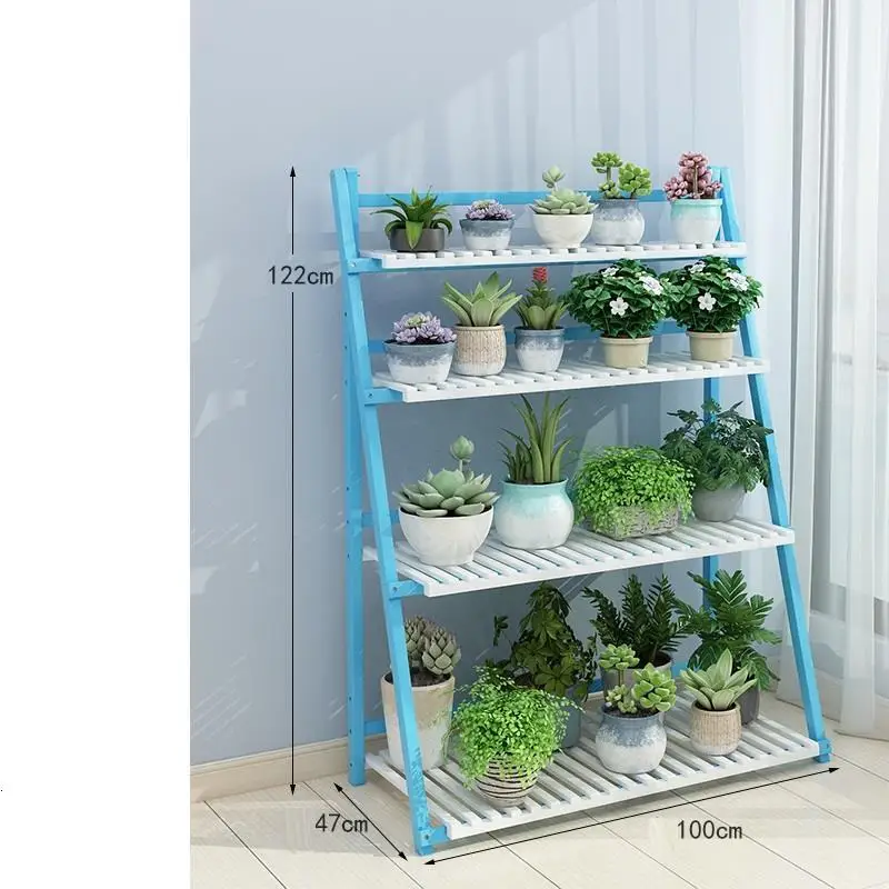 Варанда для Suporte Flores леса Porta Piante Mueble Para Plantas Stojak Na Kwiaty открытый стенд балкон Цветочная полка для растений - Цвет: Version F