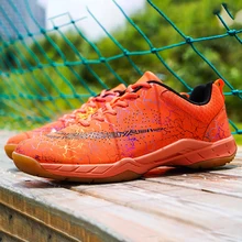 Горячая Распродажа, обувь для бадминтона для пар, удобная мужская спортивная обувь, Нескользящие кроссовки для бадминтона, дышащие кроссовки для женщин