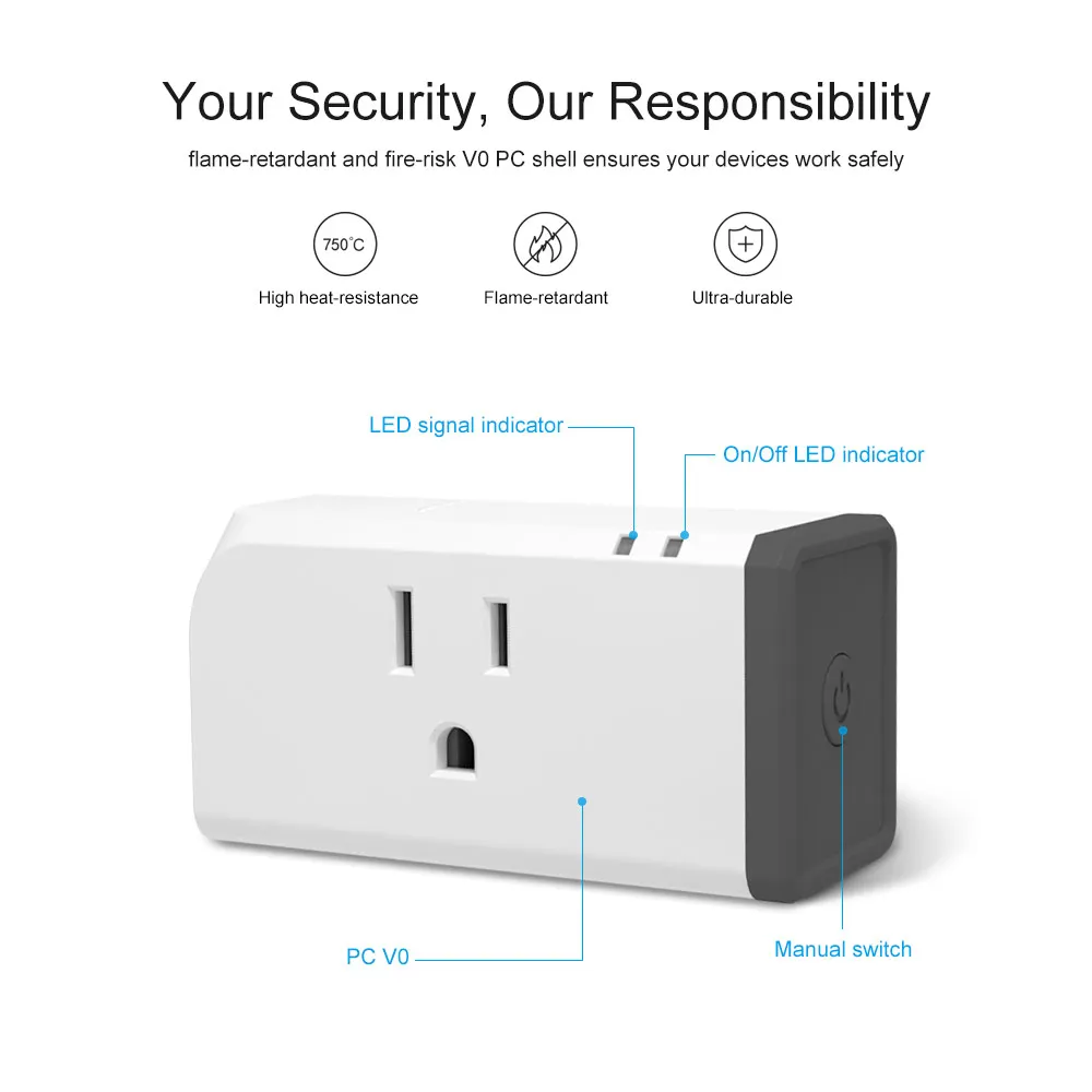 Смарт розетка SONOFF S31 Lite ZB US Zigbee 15 а с пультом ДУ|Комплекты умного дома| |