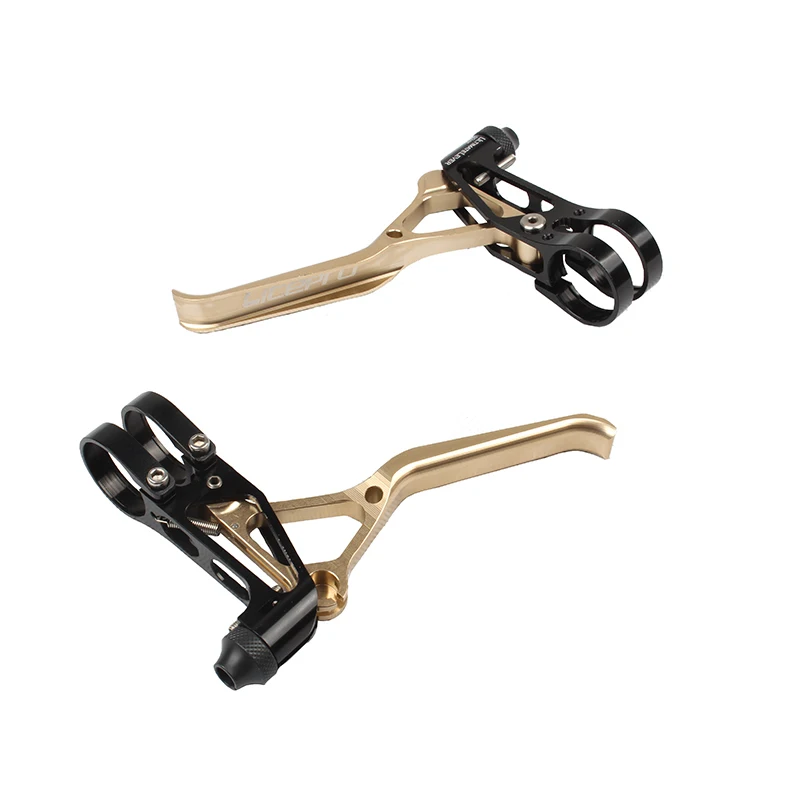Champagne Bike Brake TWTOPSE 64 г легкий Pro Велосипедный тормозной рычаг для Brompton Birdy складной велосипедный V тормоз ЧПУ велосипедный дорожный велосипед часть Аксессуар - Цвет: Champagne Bike Brake