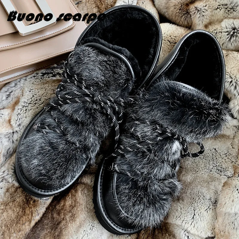 Г., теплые зимние сапоги высокого качества модная кожаная обувь классические шикарные женские сапоги с заклепками зимние сапоги на кроличьем меху - Цвет: 3