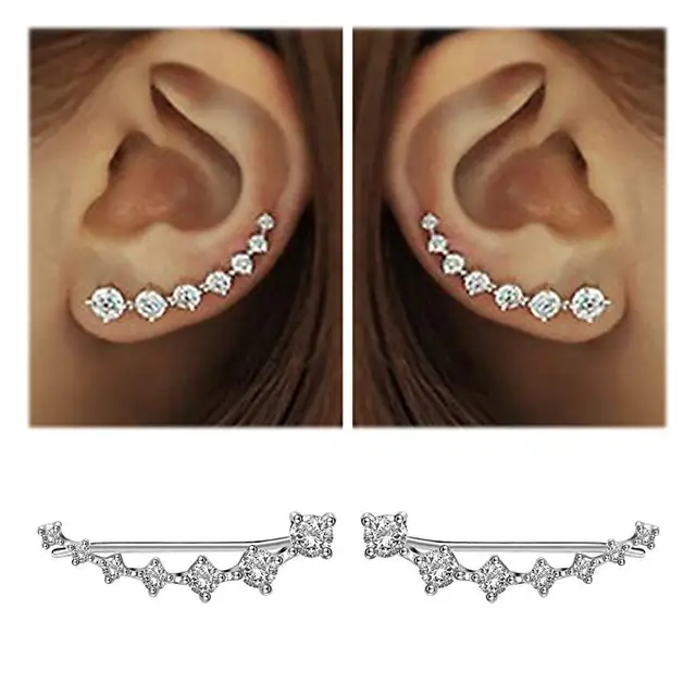Beautiful  Ear row design earrings 4
