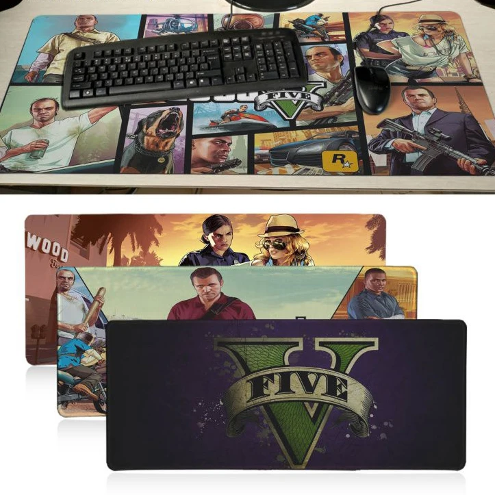 Новые поступления GTA V геймерские игровые коврики коврик для мыши большой игровой
