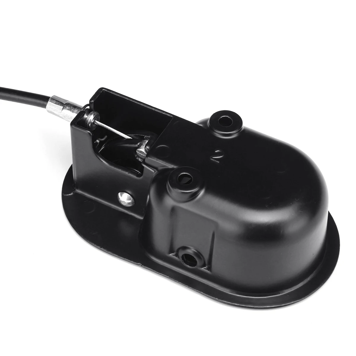 Black Metal Handle Recliner Chair Sofa Couch Release Lever Pull Handle With Spring Cable Replacement Furniture Accessory