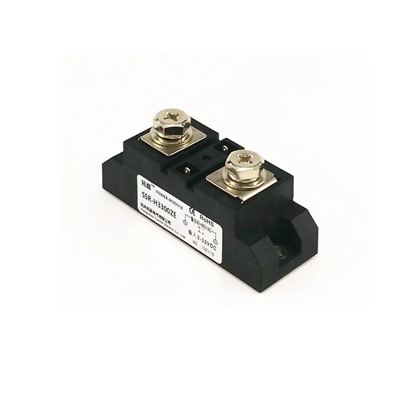 Industrial grade solid state relay 300A SSR 300DA DC controlled AC SSR ...