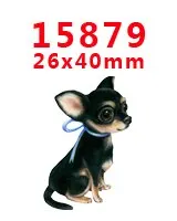 30 шт мультяшный персонаж плоское украшение из смолы PR 15186 - Цвет: 15879
