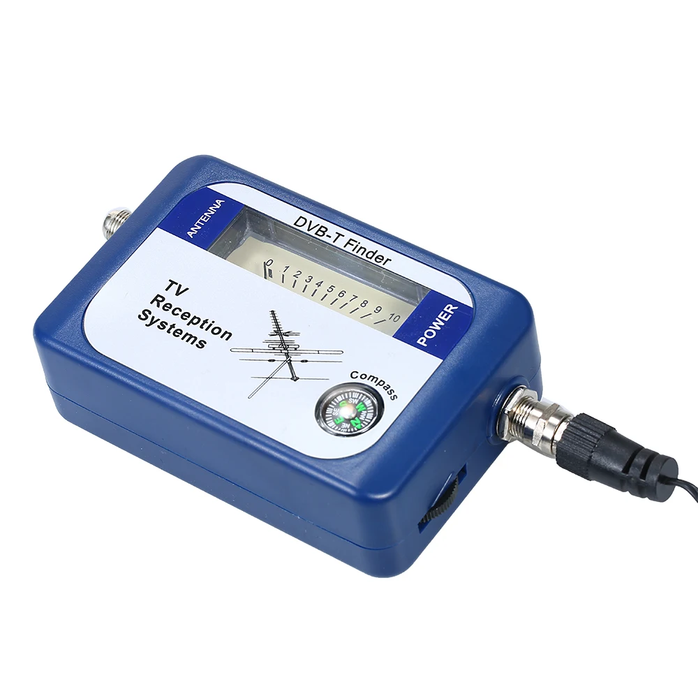 95DTL DVB T цифровой спутниковый сигнал Finder Meter антенна наземного ТВ с компасом
