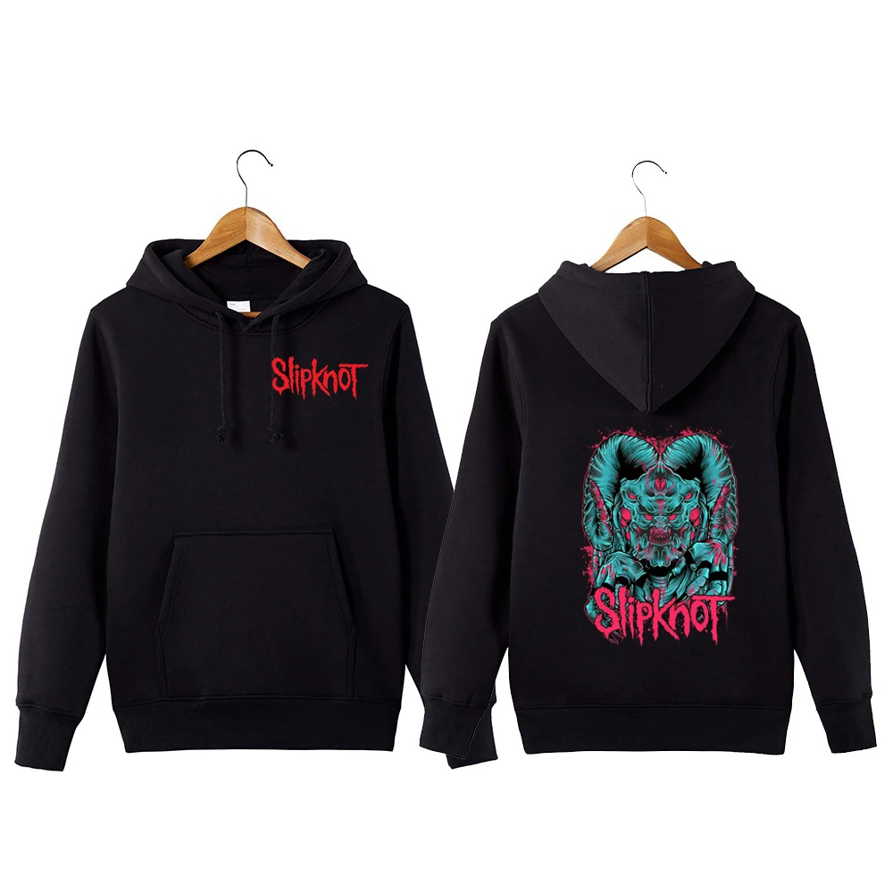 Slipknot рок толстовка с логотипом группы Slipknot Sweatershirt рок Толстовка С Логотипом Группы уличная хип хоп толстовка с капюшоном