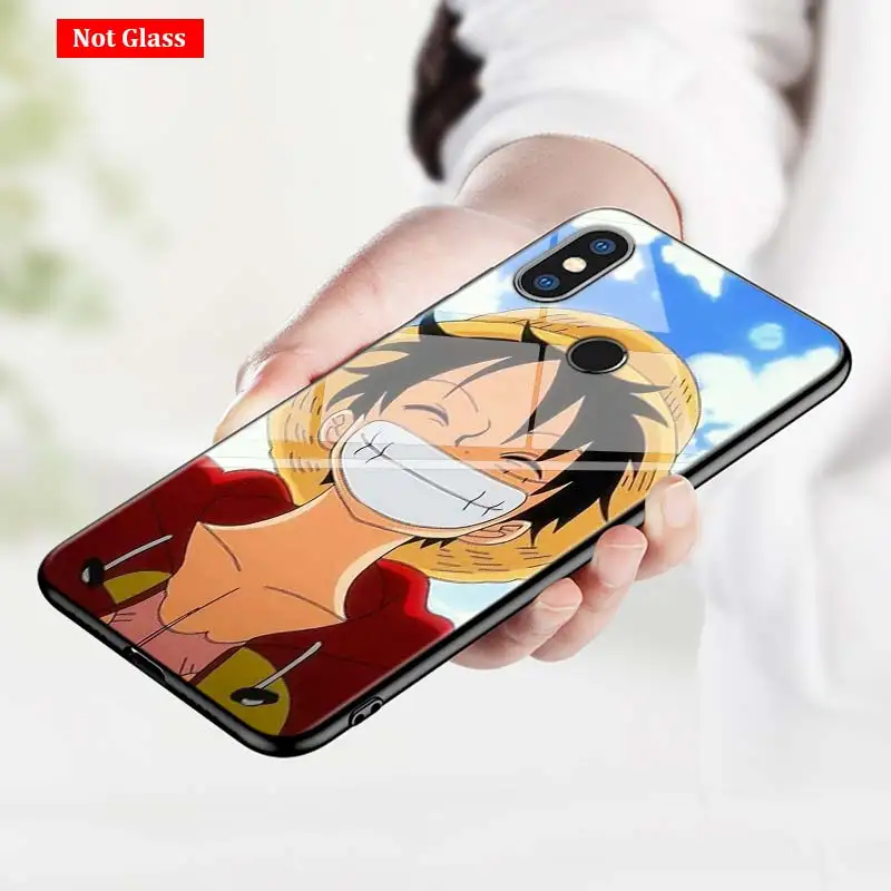Черный Чехол Аниме One piece для Xiaomi mi A1 A2 5X6X6 8 9 9SE CC9 F1 9T 9TPro mi Play Супер Яркий глянцевый чехол для телефона - Цвет: Style 11
