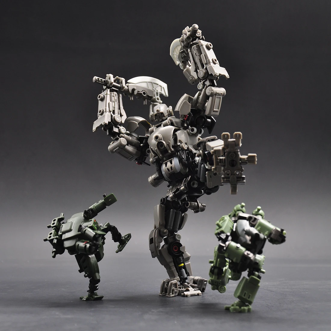 16 см 1: 60 DIY сборка Mecha модель Монстр режущий робот Mecha-MM003 пустынный желтый
