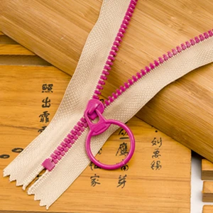 3# смоляная закрытая молния с контрастным цветом, используется для ручной работы, аксессуары для одежды, карман для монет, пеналы - Цвет: 5 pieces