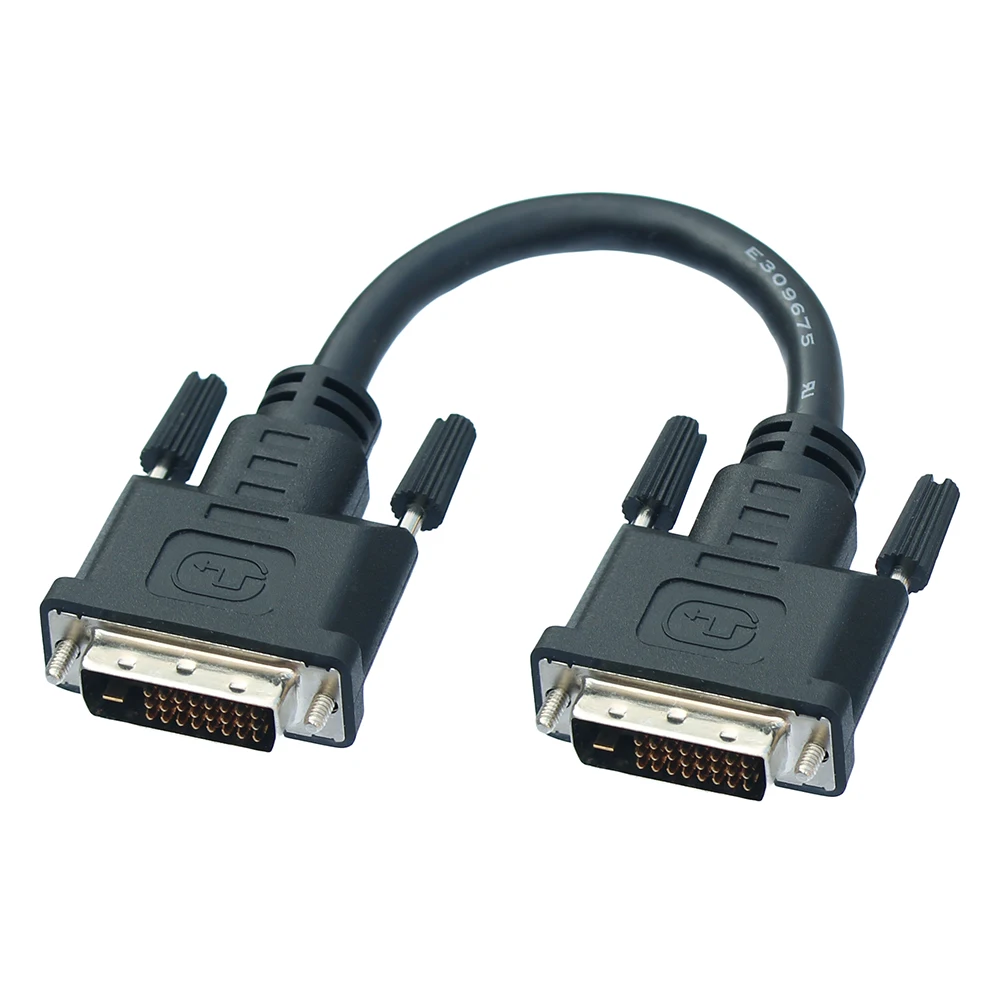 20 см DVI D м/м 24 + 1 короткое видео кабель Шнур для нижнего белья монитор