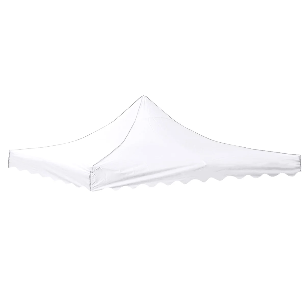 White Canopy Top 10x10 футов Водонепроницаемый Тент верхняя крышка Открытый Кемпинг тент навес верхняя замена крышка 420D Оксфорд УФ Защита садовая Рыбалка - Цвет: White Canopy Top